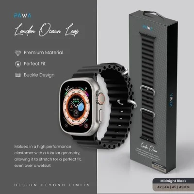 Pawa London Ocean Watch Strap Ultra/Series 8 49/45/44/42Mm